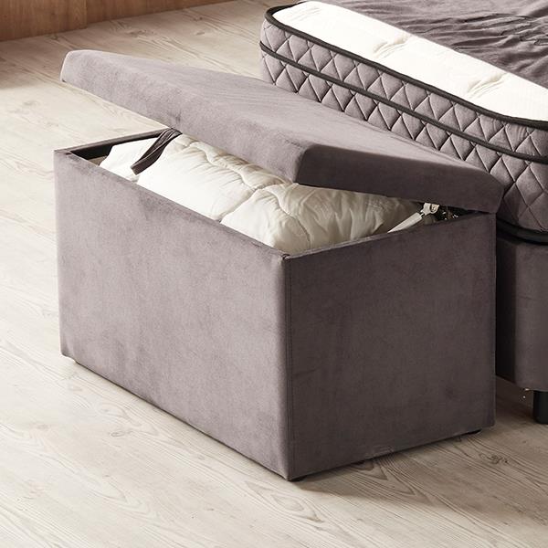 Grote foto mia twijfelaar opbergbed grijs beds supply huis en inrichting bedden