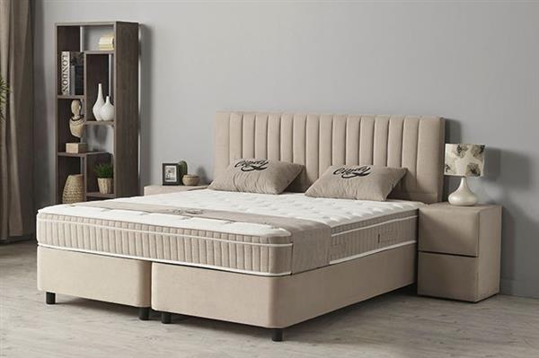 Grote foto cindy 2 persoons opbergbed beige beds supply huis en inrichting bedden