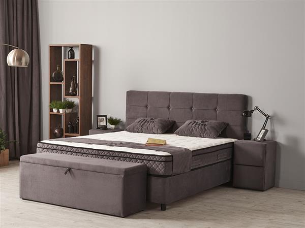 Grote foto mia 2 persoons opbergbed grijs beds supply huis en inrichting bedden