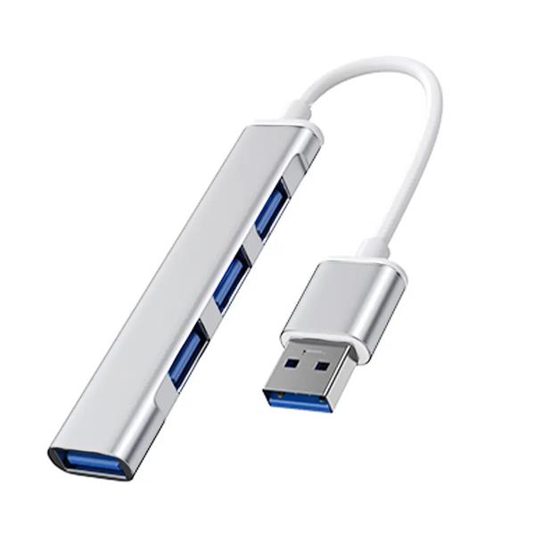 Grote foto drphone onvia2 mini aluminium usb 3.0 2.0 hub adapter 4 poorten dock extra usb poort aansl computers en software overige computers en software