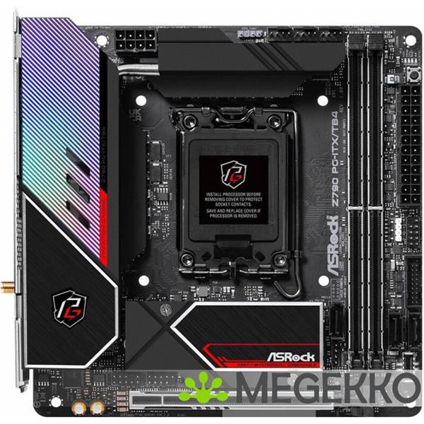 Grote foto asrock z790 pg itx tb4 computers en software moederborden