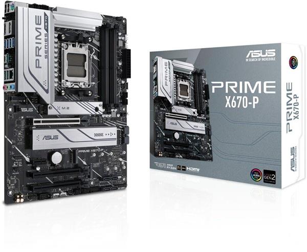 Grote foto asus prime x670 p amd am5 computers en software geheugens