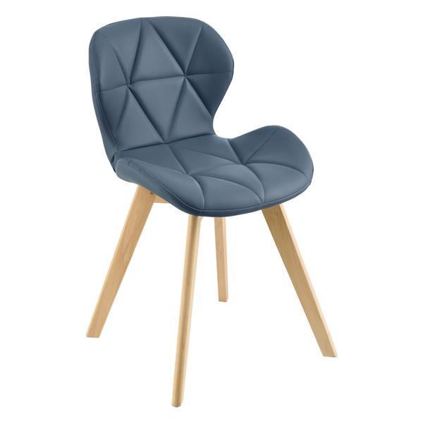 Grote foto eetkamerstoel almhult 81x57x49 cm set van 2 blauw huis en inrichting stoelen