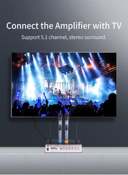 Grote foto drphone goldplate digitale audio toslink 5.1 dolby stereo sound spdif fiber optische audiokabel telecommunicatie opladers en autoladers