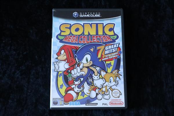 Grote foto sonic mega collection nintendo gamecube ngc pal spelcomputers games overige nintendo games