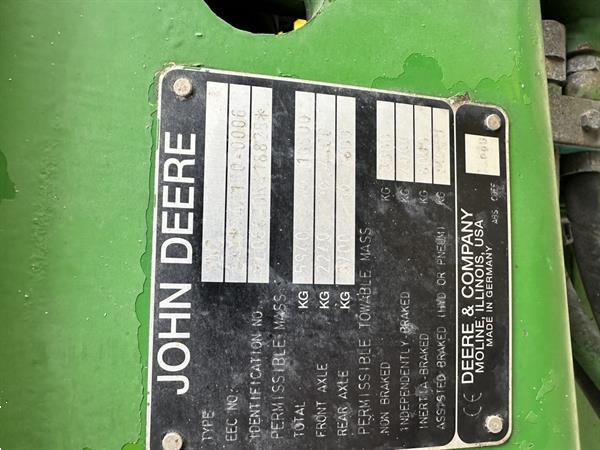 Grote foto john deere 6820 agrarisch tractoren