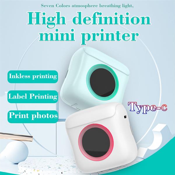 Grote foto mini foto printer met bluetooth witgoed en apparatuur onderdelen en toebehoren