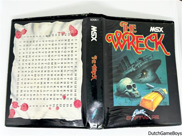Grote foto msx the wreck spelcomputers games overige games