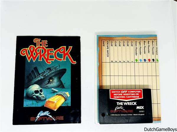 Grote foto msx the wreck spelcomputers games overige games