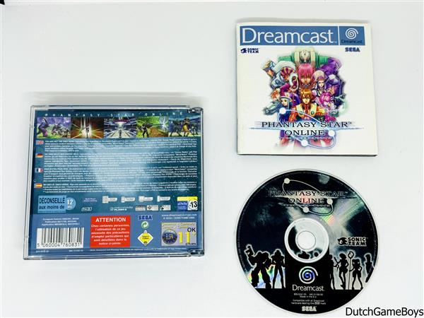 Grote foto sega dreamcast phantasy star online spelcomputers games overige games