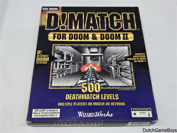 Grote foto pc big box d match for doom doom ii spelcomputers games overige merken