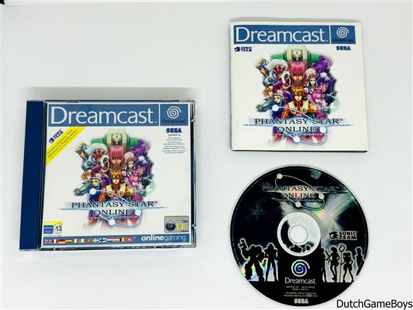 Grote foto sega dreamcast phantasy star online spelcomputers games overige games