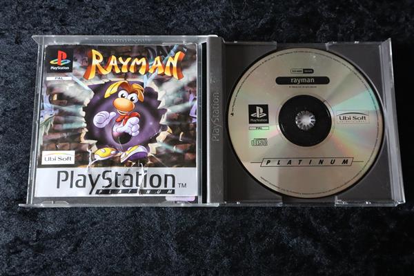 Grote foto rayman playstation 1 ps1 platinum no front cover spelcomputers games overige playstation games