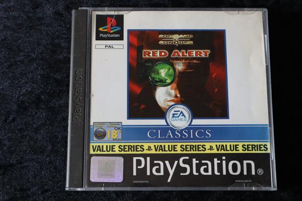 Grote foto command conquer red alert ps1 platinum no manual spelcomputers games overige playstation games