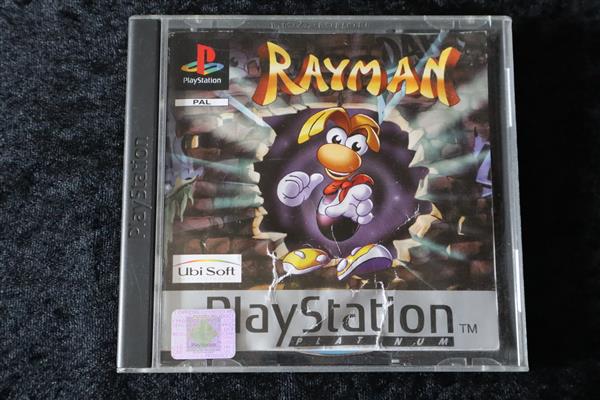 Grote foto rayman playstation 1 ps1 platinum no front cover spelcomputers games overige playstation games