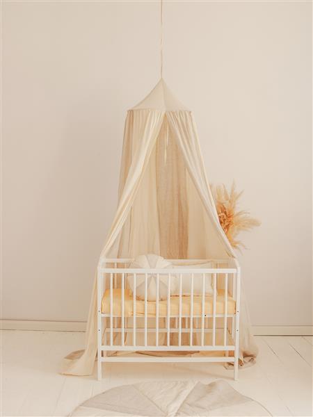 Grote foto canopy circus cream cream kinderen en baby complete kinderkamers