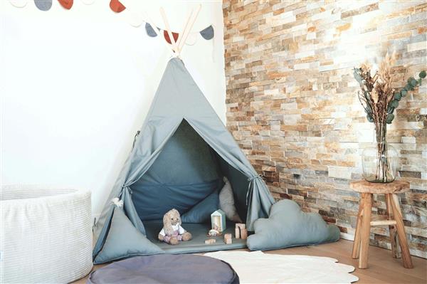 Grote foto tipi tent aqua aqua kinderen en baby overige