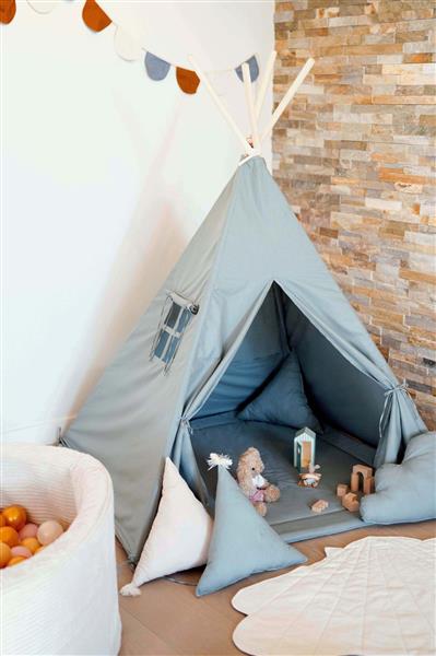 Grote foto tipi tent aqua aqua kinderen en baby overige