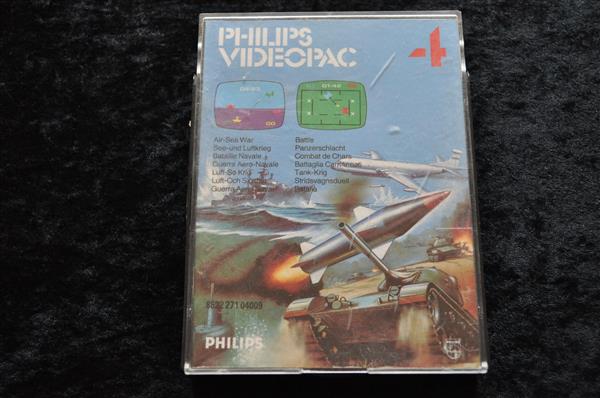 Grote foto philips videopac nr 4 air sea war spelcomputers games overige games