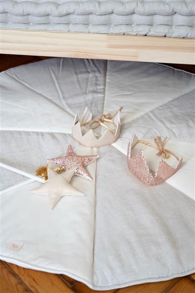 Grote foto patchwork circus mat cream candy cream kinderen en baby complete kinderkamers