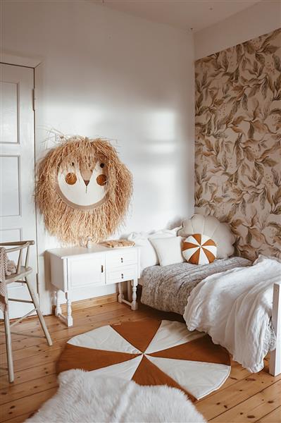 Grote foto patchwork circus mat caramel candy caramel kinderen en baby complete kinderkamers