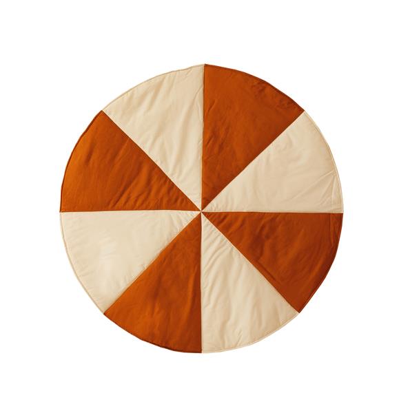 Grote foto patchwork circus mat caramel candy caramel kinderen en baby complete kinderkamers