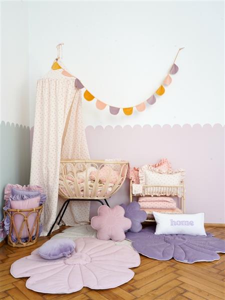 Grote foto canopy purple forget me not purple forget me not kinderen en baby complete kinderkamers