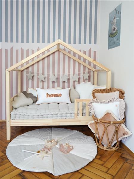 Grote foto patchwork circus mat cream candy cream kinderen en baby complete kinderkamers