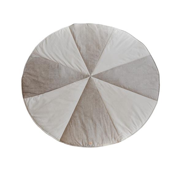 Grote foto patchwork circus mat cream candy cream kinderen en baby complete kinderkamers