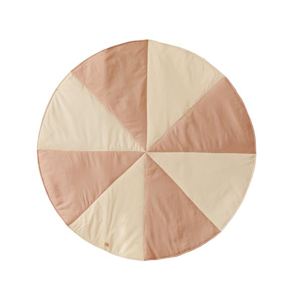 Grote foto patchwork circus mat powder pink candy powder pink kinderen en baby complete kinderkamers