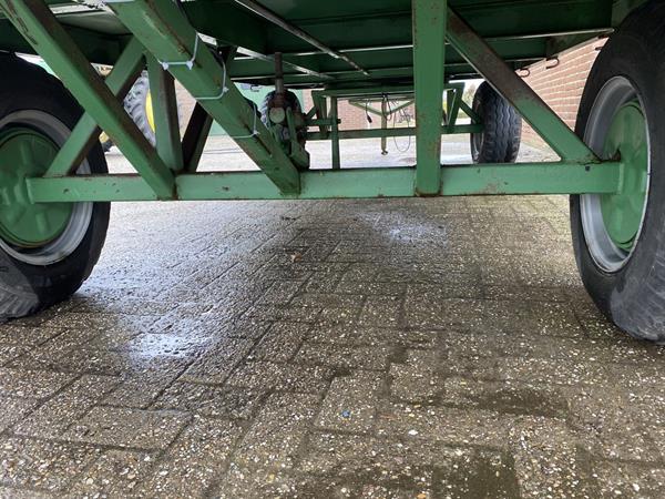 Grote foto landbouwwagen platte wagen agrarisch aanhangwagens