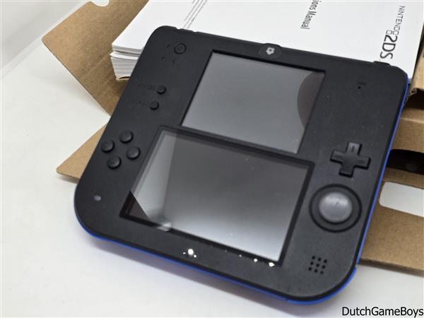Grote foto nintendo 2ds console black blue pokemon y boxed spelcomputers games overige merken