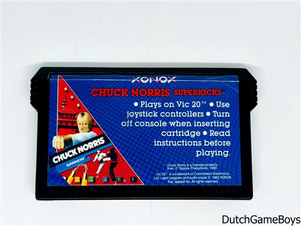 Grote foto commodore vic 20 chuck norris superkicks spelcomputers games overige games