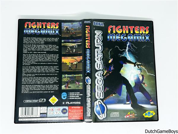 Grote foto sega saturn fighters megamix spelcomputers games overige games