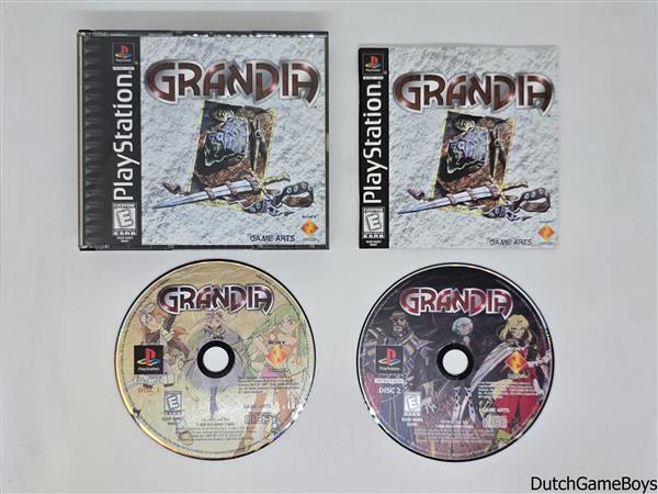 Grote foto playstation 1 ps1 grandia usa spelcomputers games overige playstation games