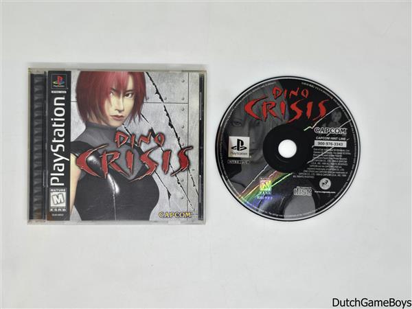 Grote foto playstation 1 ps1 dino crisis usa spelcomputers games overige playstation games