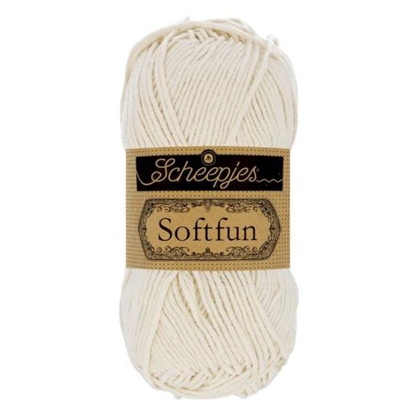 Grote foto scheepjes softfun 50 gram 2622 latte verzamelen overige verzamelingen