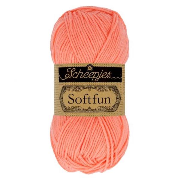 Grote foto scheepjes softfun 50 gram 2607 coral verzamelen overige verzamelingen