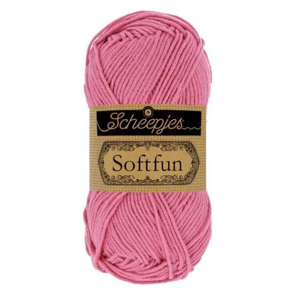 Grote foto scheepjes softfun 50 gram 2480 pink verzamelen overige verzamelingen