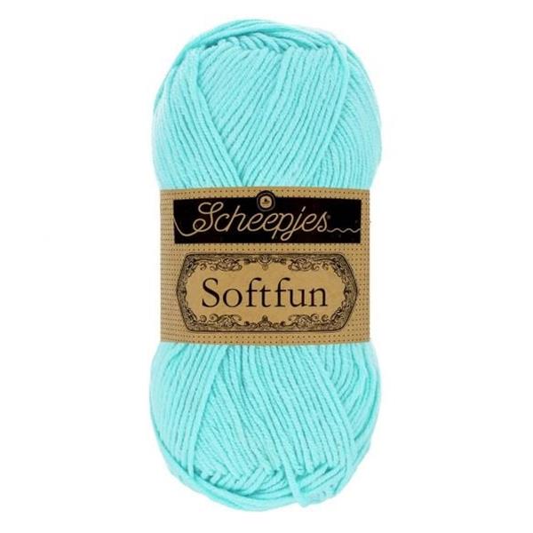 Grote foto scheepjes softfun 50 gram 2603 cool blue verzamelen overige verzamelingen