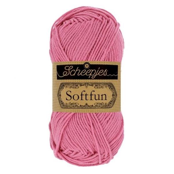 Grote foto scheepjes softfun 50 gram 2480 pink verzamelen overige verzamelingen