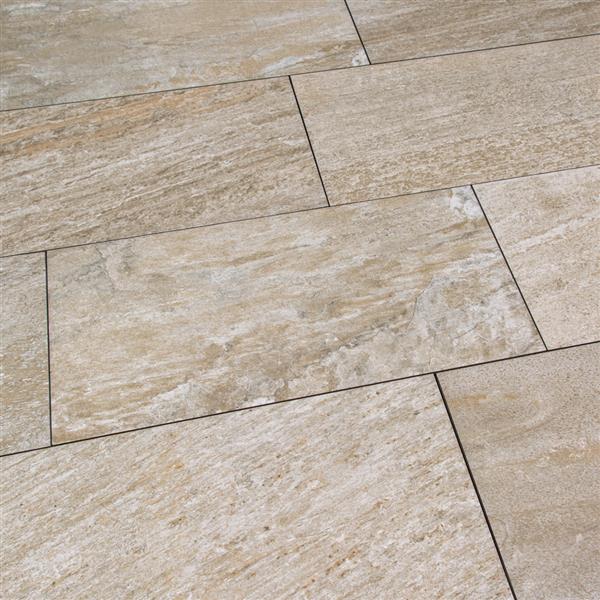Grote foto beige wand en vloertegels 33x66 natuursteen look milwaukee 1 31m doe het zelf en verbouw tegels