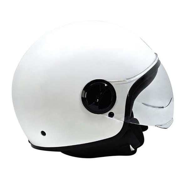 Grote foto bhr 835 vespa helmet wit motoren kleding