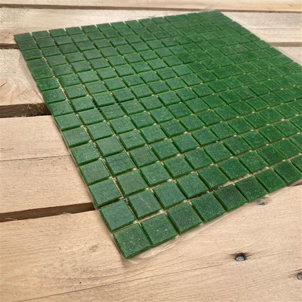 Grote foto ker glasmozaiek groen 2x2 moza ek 32 7x32 7cm doe het zelf en verbouw tegels