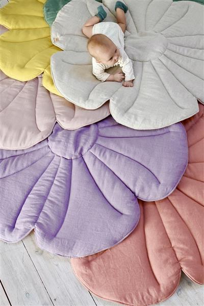 Grote foto velvet bloom mat pink elderberry pink elderberry kinderen en baby complete kinderkamers