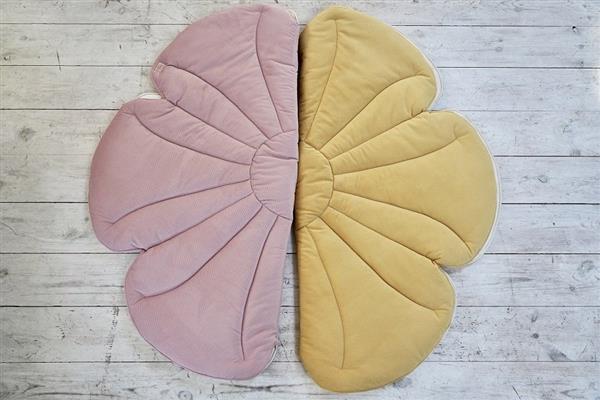 Grote foto velvet bloom mat pink elderberry pink elderberry kinderen en baby complete kinderkamers