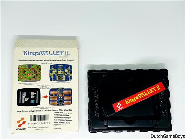 Grote foto msx king valley ii spelcomputers games overige games