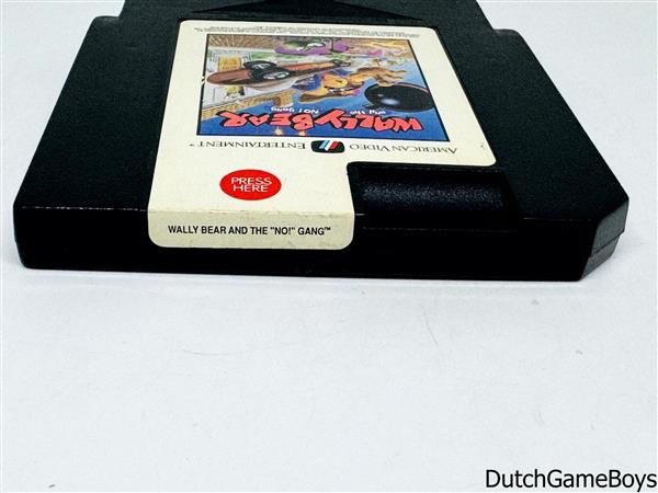 Grote foto nintendo nes wally bear and the no gang usa spelcomputers games overige nintendo games