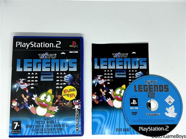 Grote foto playstation 2 ps2 taito legends 2 spelcomputers games playstation 2