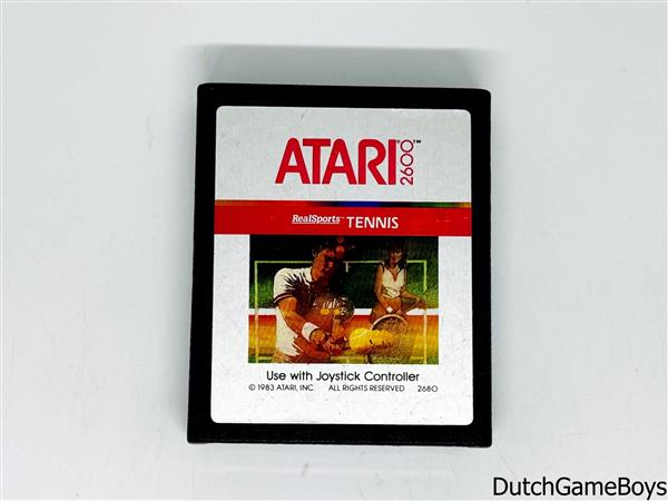 Grote foto atari 2600 realsports tennis spelcomputers games overige games